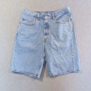Vintage Levi's 550 Relaxed Fit Denim Shorts Men's 34 Blue